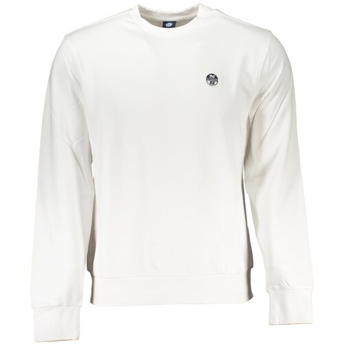 North Sails MEN&amp;amp;#39;S WHITE ZIPLESS SWEATSHIRT Slike