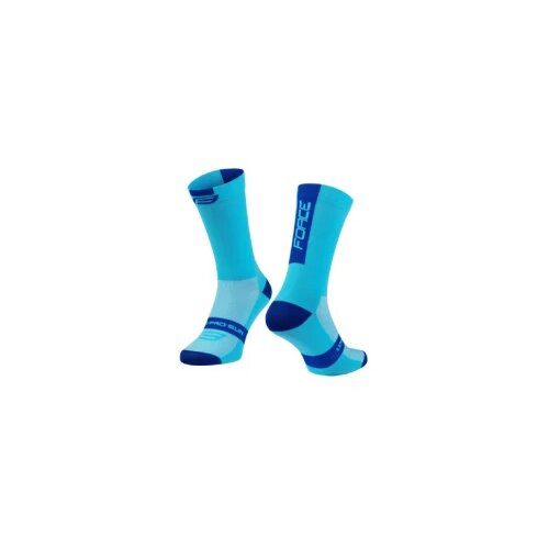 Force Čarape LONG PRO SLIM plave S-M 36-41 Cene