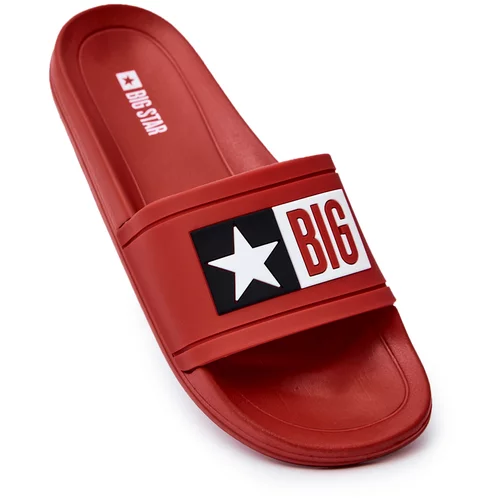 Big Star Men's Slippers DD174702 Red