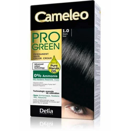 Delia Boja za kosu CAMELEO PRO GREEN - Crna 1.0