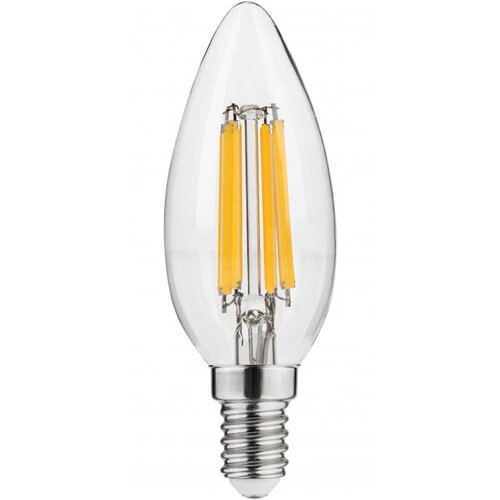 Gtv Filamentna žarnica s toplo svetlobo z žarnico E14, 6 W &amp;ndash; Slike