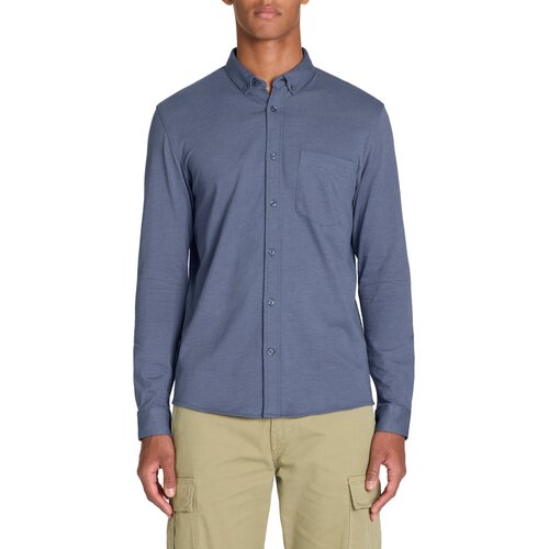 Celio Long Sleeve Shirt Bapik - Men's Slike