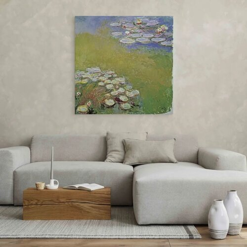  Slika - Claude Monet &amp;ndash; Water Lilies 60x60 Premium Print Slike