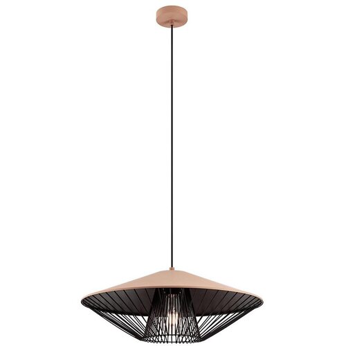 Redo 01-3009 - Visilica na sajli GRILL 1xE27/42W/230V prečnika 49,5 cm crna/smeđa Cene