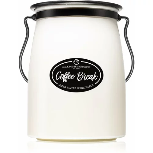 Milkhouse Candle Co. Creamery Coffee Break dišeča sveča Butter Jar 624 g