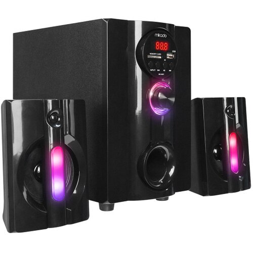 Mikado zvučnici 2.1 MD-95BT 20W fm, bluetooth, sd, usb crni Cene