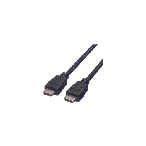 Value HDMI priključni kabel HDMI A utikač 5.00 m crna 11.99.5557 sa zaštitom HDMI kabel Cijene