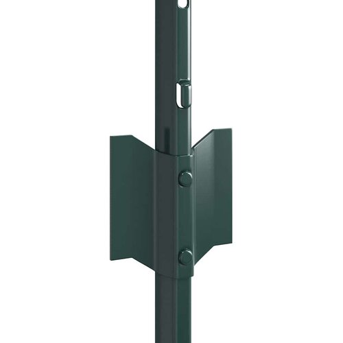  Stup za ogradu 5 pcs Zelena 80 cm Čelik Slike