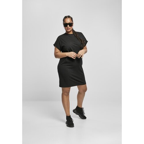 UC Ladies Women&amp;#039;s T-shirt made of organic cotton, cut on the sleeve, black Slike