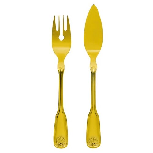 Zepter Masterpiece venus - zlatni, set za ribu, 12 delova Cene