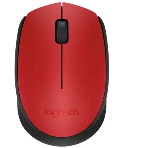 Logitech miš M171, bežični, crveniiID: EK000558312