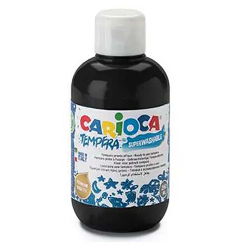 Carioca Carioca: Črna tempera barvica 250ml Cene