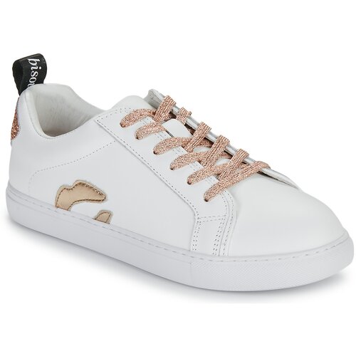 Bons baisers de Paname BETTYS METALIC ROSE GOLD LACE Bijela Slike