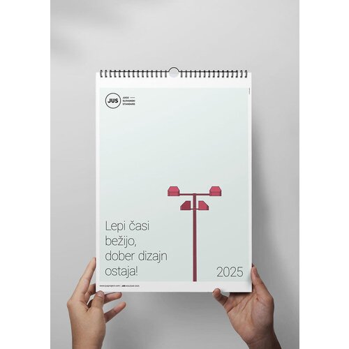 Jus stenski koledar 2025 Cene