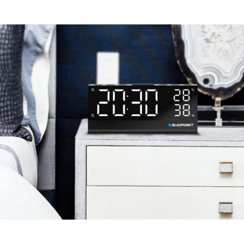 Blaupunkt Clock radio sa unutarnjom temperaturom i vlagom CR10ALU Slike