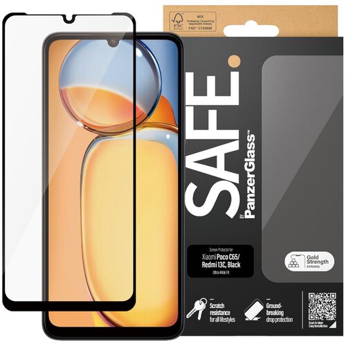 PanzerGlass Xiaomi Redmi 13C UWF črno za&scaron;čitno steklo, (20976967) Cene