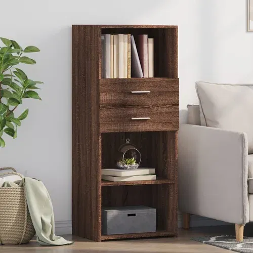 vidaXL Visoka komoda boja hrasta 50 x 42,5 x 124 cm konstruirano drvo vidaXL Visoka komoda boja hrasta 50 x 42,5 x 124 cm konstruirano drvo
