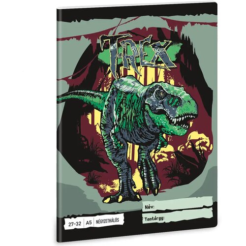 Ars Una T-Rex dinozavrska mrežasta beležka A/5 Cene