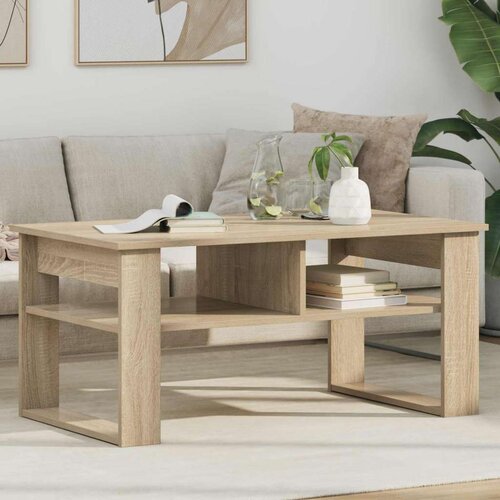  Klubska miza Sonoma hrast 96 x 54 x 44 cm Konstruiran les, (5000121184) Cene