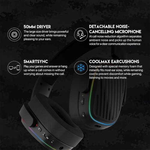 Fantech Bluetooth slušalice WHG03 Studio Pro bele Cene