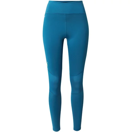 Puma Sportske hlače 'Individual BLAZE' plava / neonsko žuta / bijela