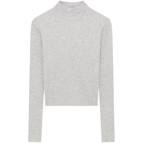 Pull&amp;amp;Bear Pulover svetlo siva Slike