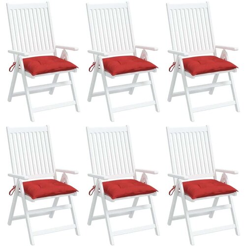  Jastuci za palete 6 kom crveni 50 x 50 x 7 cm od tkanine Oxford Cijene