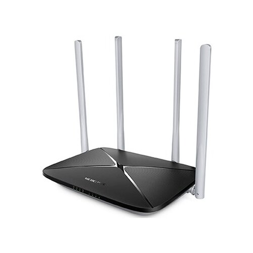 Mercusys AC1200 Dual Band Wireless Router 802.11ac, 4×10/100Mbps LAN ports, 1×10/100Mbps WAN... Cijene