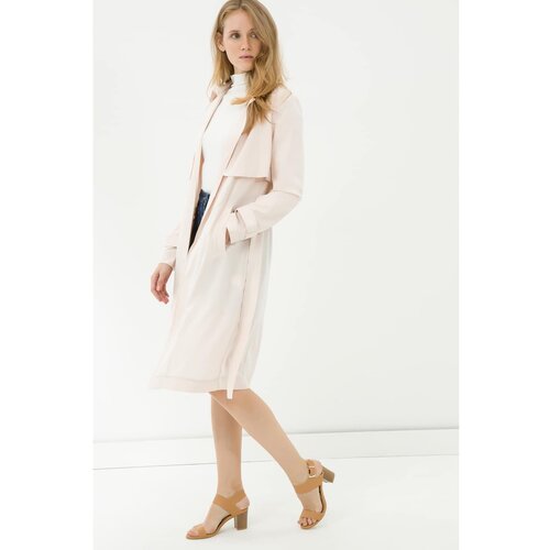 Koton Women's Beige Trench Coat Cene