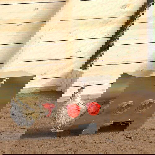 vidaXL hranilica za piliće 2 pcs srebrno 60.5 x 29 x 51 cm Cene