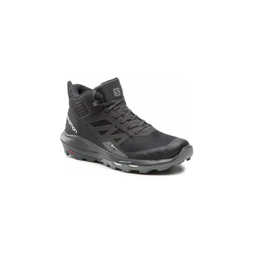 Salomon Trekking čevlji OUTpulse Mid Gtx GORE-TEX 415888 27 V0 Črna