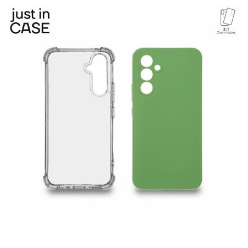 Just In Case 2u1 Extra case mix paket maski za telefon svetlo zeleni za A54 5G Cene