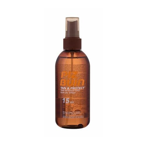 Piz Buin Tan & Protect Tan Intensifying Oil Spray SPF15 olje za telo za pospeševanje zagorelosti 150 ml Cene
