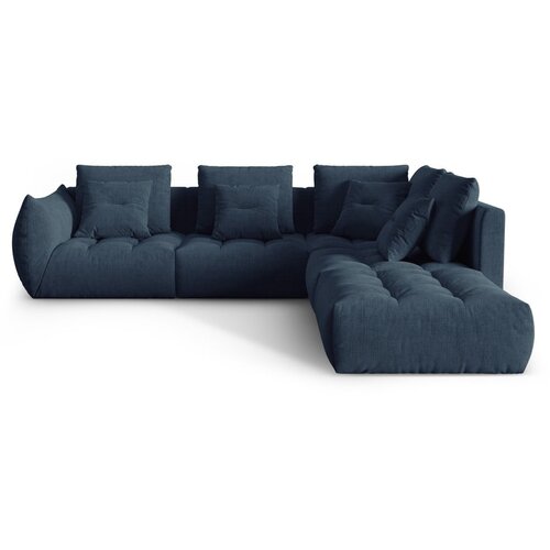 Micadoni Tamno plava kutna garnitura (s desnim kutom) Bloom – Home Cijene