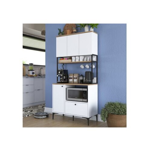 Hanah home Vi&amp;scaron;enamjenska komoda JE159-3253, 90 x38 x184,2 cm, Bijela Slike