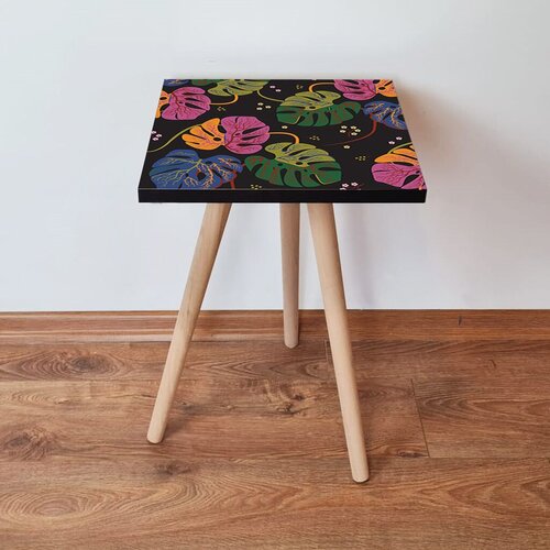 Hanah home klub sto Shp141, 35x42x35 cm, Šareni Cene