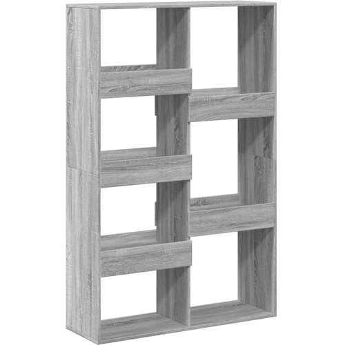 Maison Chic Knjižna omara - Knjižni regal siva sonoma 100x33x155,5 cm inženirski les, (21724732) Slike
