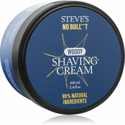 Steve's No Bull***t Shaving Cream krema za brijanje Sandalwood 100 ml