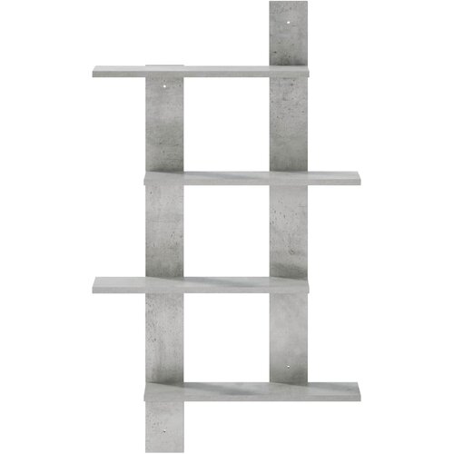  Polica na zidu Betonska siva 61 x 13,5 x 105 cm Slike