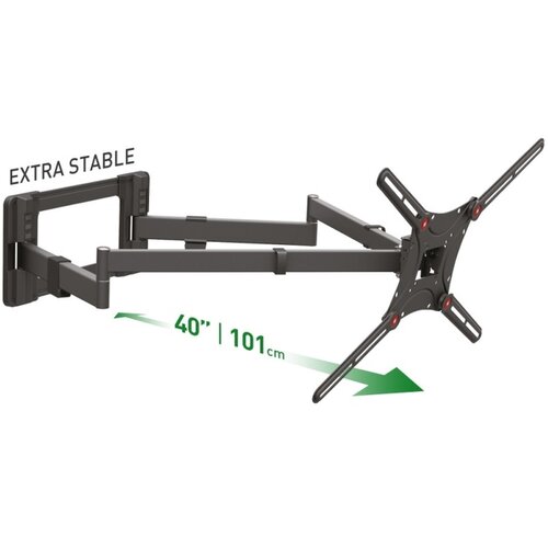 Barkan stenski nosilec z dvojno roko za TV, do 203 cm BM464XL Slike