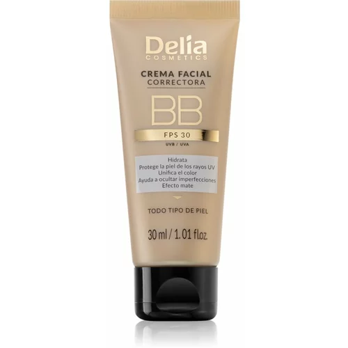 Delia Cosmetics BB krema za toniranje lica SPF 30 nijansa Medium 30 ml