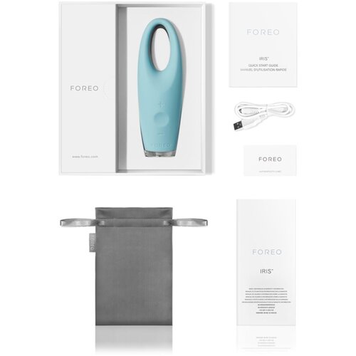 Foreo IRIS™ Illuminating Eye Massager masažni aparat za predel okoli oči 1 ks odtenek Mint Cene