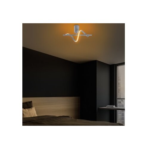 Opviq metalni luster, 41x25x16cm, bijeli Slike