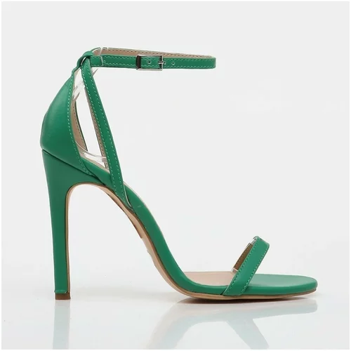 Hotiç Sandals - Green - Stiletto Heels