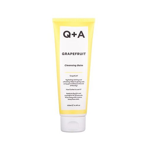 Q+A grapefruit cleansing balm osvježavajući balzam za či&amp;scaron;ćenje 125 ml za žene Slike