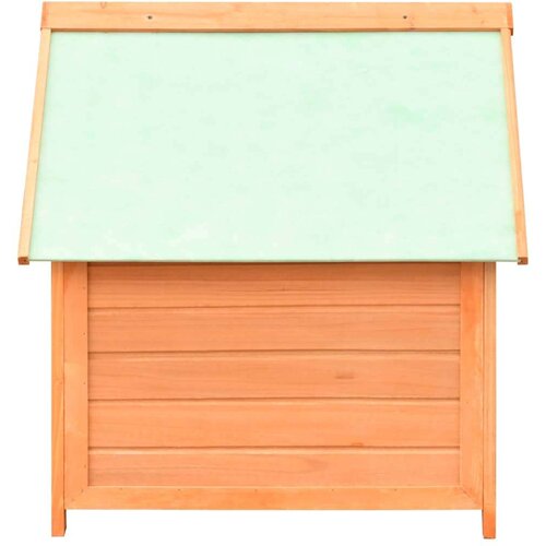 VidaXL Pasja uta trdna borovina in les jelke 72x85x82 cm Slike