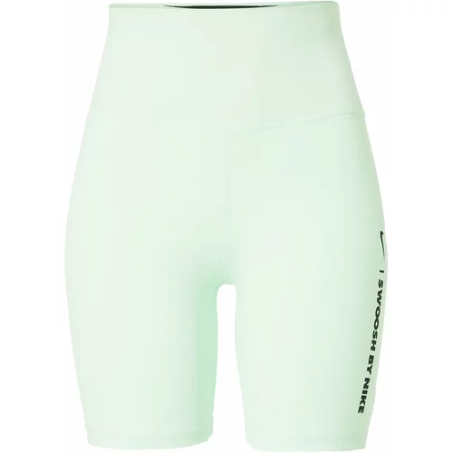 Nike Športne hlače 'ONE' pastelno zelena / črna