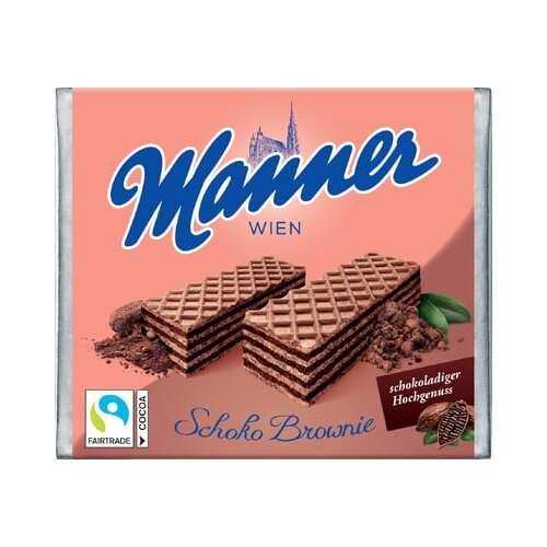 Manner choco brownie napolitanke - 1 kos Cene