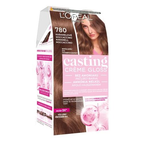 L´Oréal Paris Casting Creme Gloss boja za kosu obojena kosa svi tipovi kose 48 ml nijansa 780 Caramel Moccaccino za žene Cijene