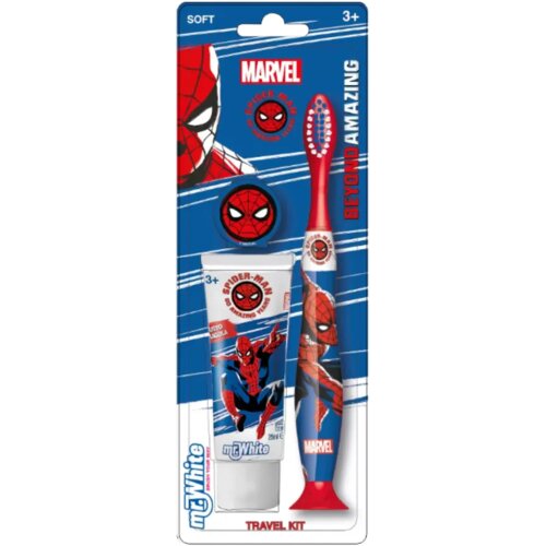 Mr.White Dečija četkica i pasta za zube Spiderman Slike